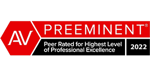 Martindale Hubbell Preeminent Attorney Award